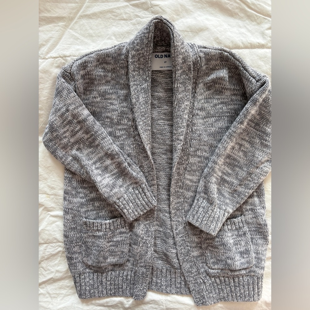 2t old navy gray cardigan